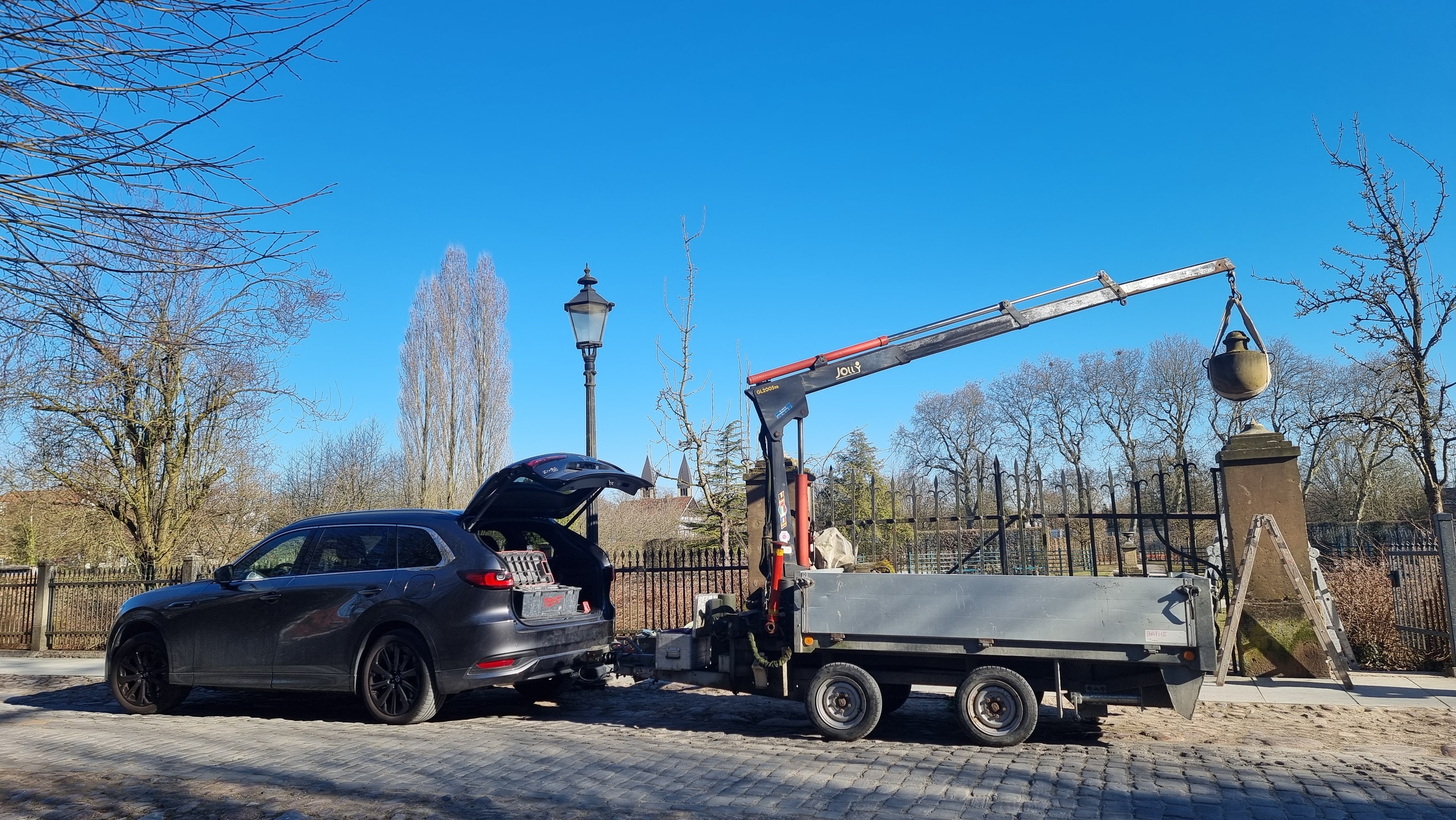 CX-80 bei der Arbeit