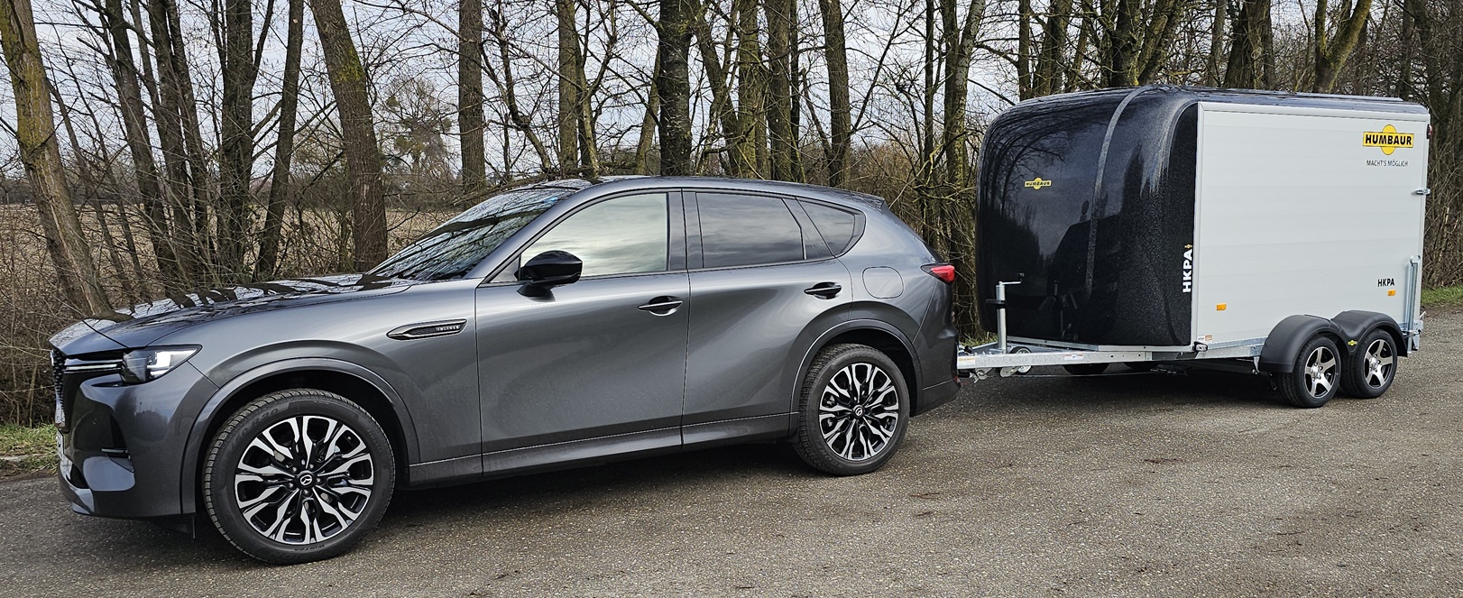CX60 im Anhängerbetrieb